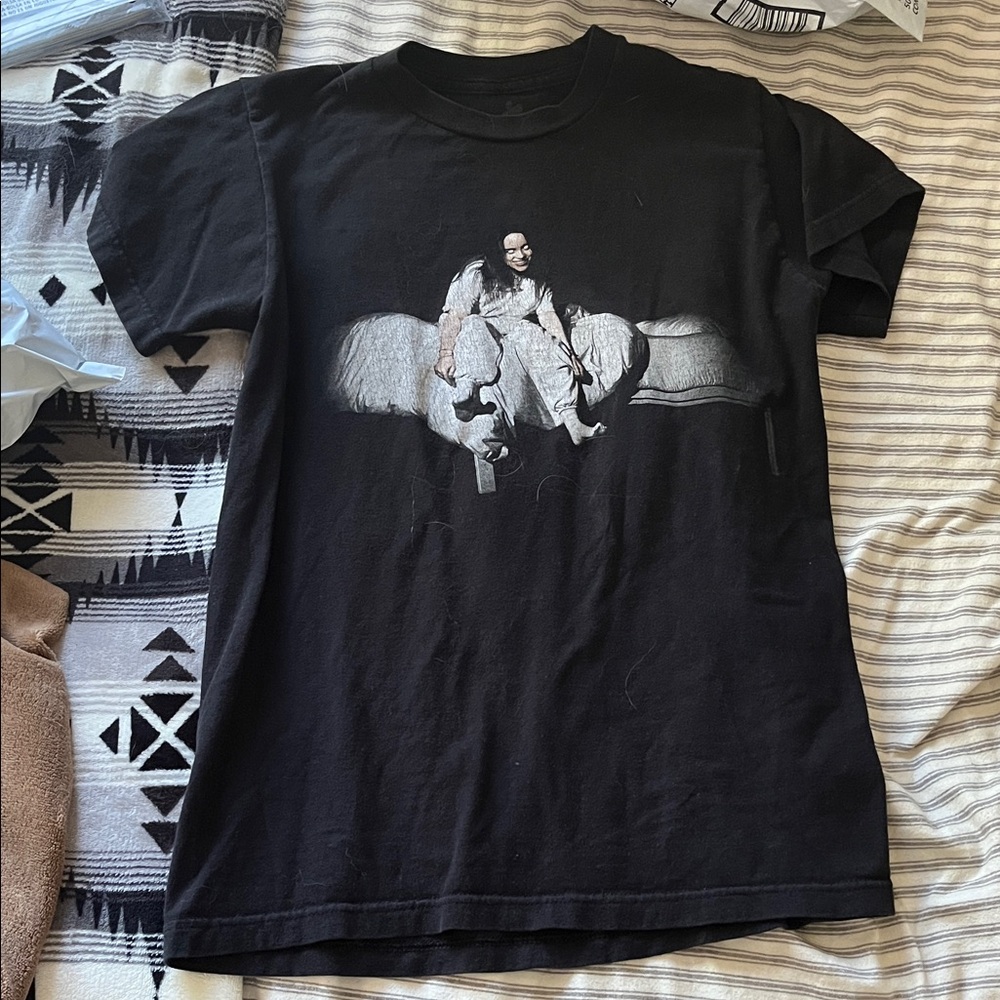 Black Billie Eilish Graphic T-Shirt
